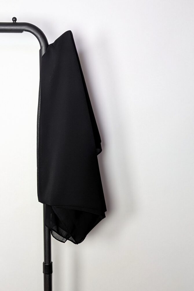 Premium chiffon - black