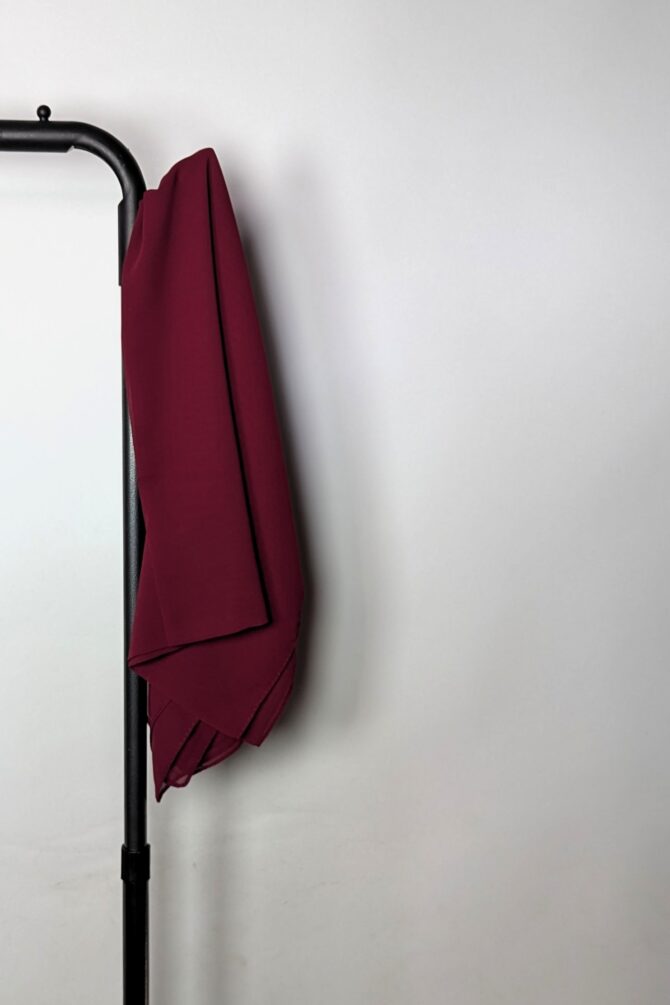 Premium chiffon - burgundy