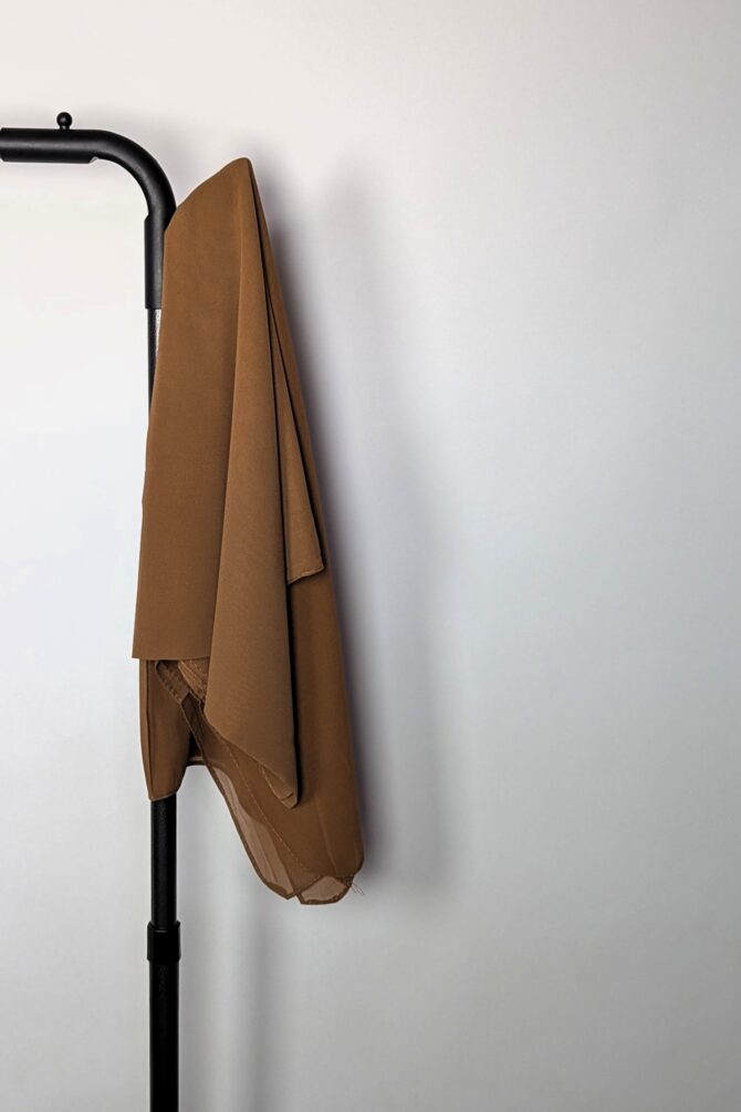 Premium chiffon - coffee