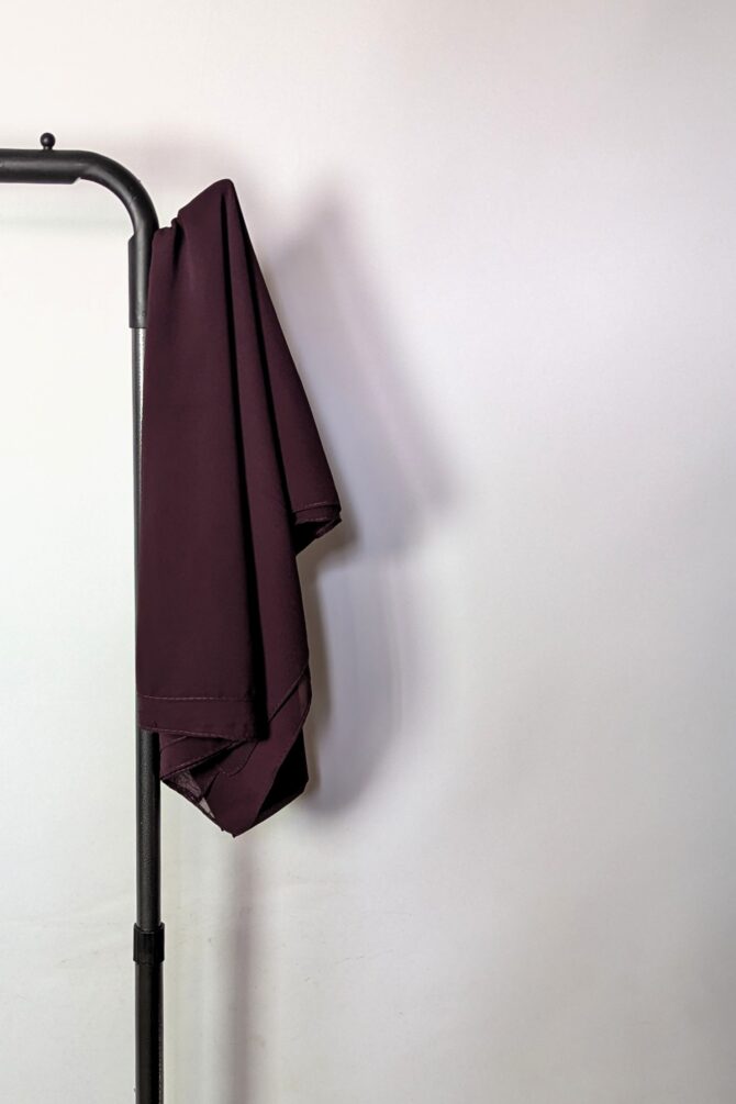 Premium chiffon - eggplant