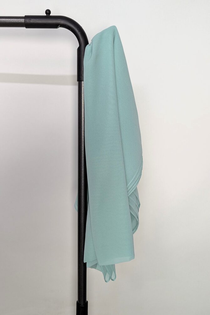 Premium chiffon - aqua blue